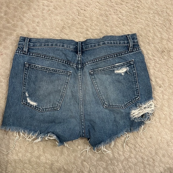 3x1 denim high rise cutoff shorts size 27 - Picture 5 of 5